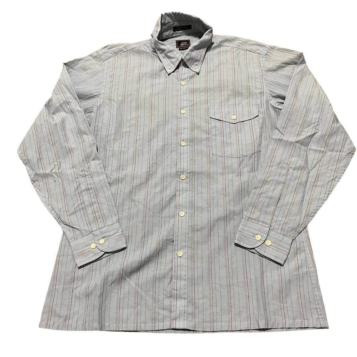 Vintage Y2K John Henry Fitted Dress Shirt Size Large | eBay