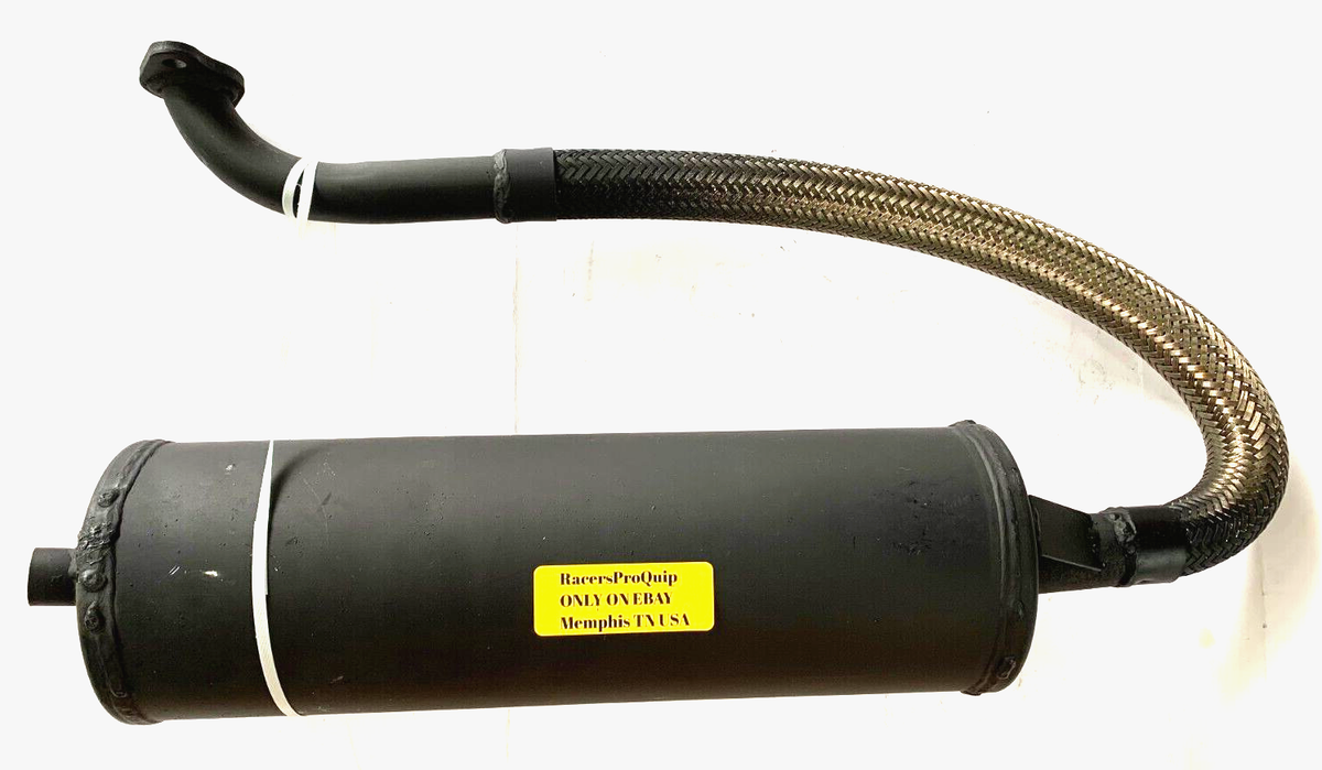 Generator So-Quiet Exhaust Universal Flex w/ Muffler 240cc