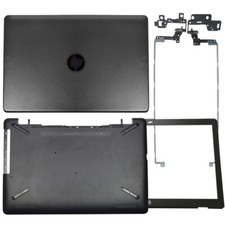 NEW for HP 17-BS 17AK 17AY Black LCD Back Cover Front Bezel Hinges Bottom Case