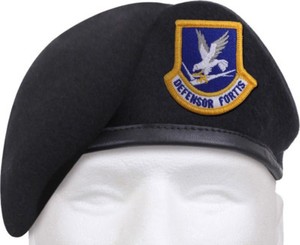 air force blue beret