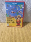 NINTENDO WII U Video Game SUPER MARIO MAKER. Great Condition