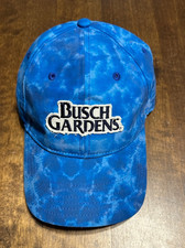 Busch Gardens-Florida-Blue Adjustable Baseball Hat/Cap