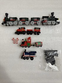 LEGO CREATOR Emerald Express Train 31015 40034 30543 30575 Lot Complete MINT