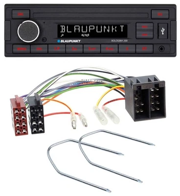 Blaupunkt MP3 AUX USB 1DIN Autoradio für Audi 80 86-96 90 84-91 100 82-94 200 83 - Bild 1 von 4