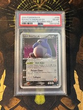 Pokemon Rocket's Snorlax ex 104/109 Team Rocket Returns PSA 6