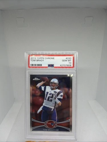 2012 Topps Chrome - Tom Brady #220 The Goat 🐐