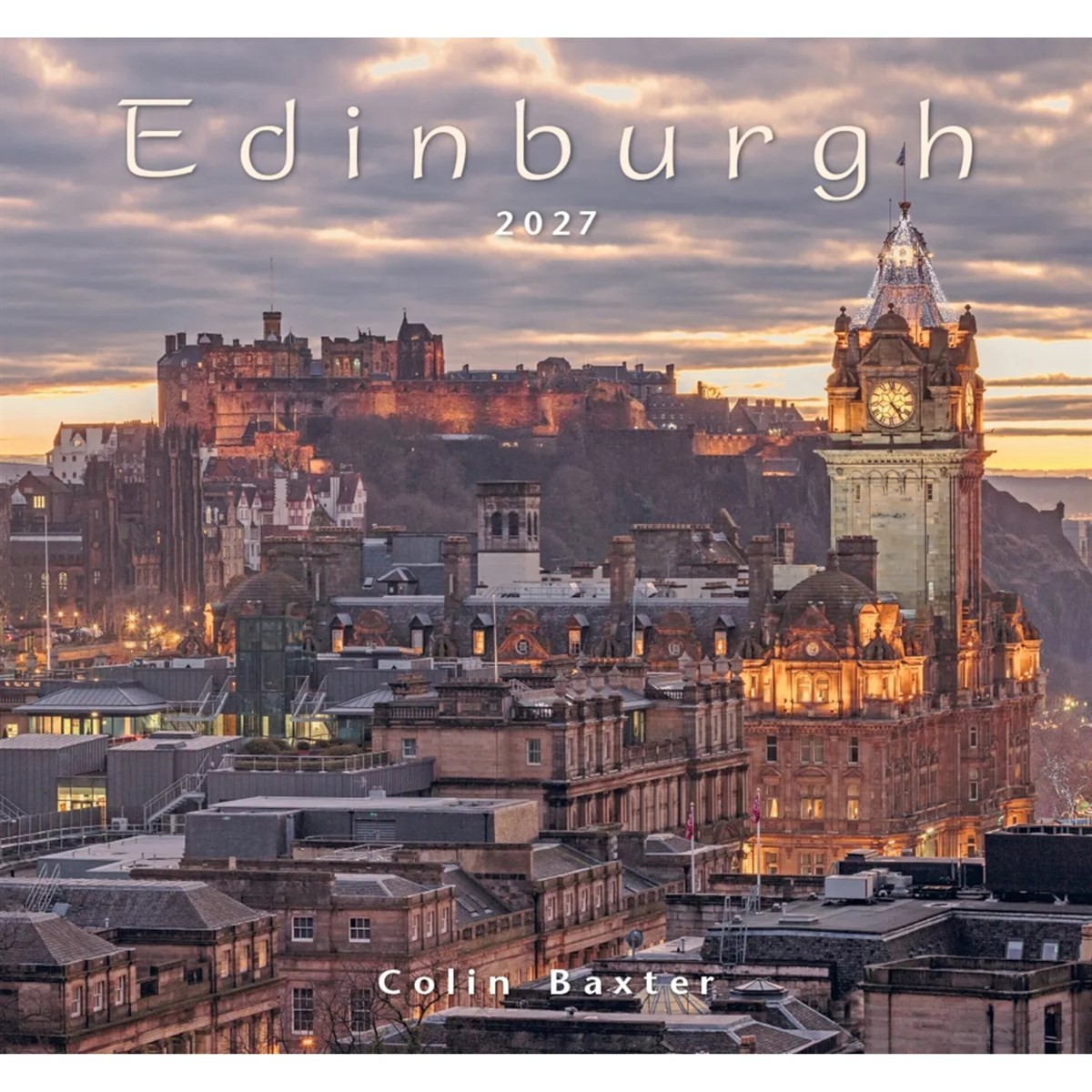 Colin Baxter, Edinburgh Calendar 2027, Wall Calendars, Month To View, Travel, Gift - Image 2