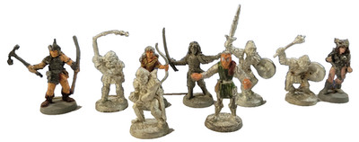 9 Grenadier Miniatures (Group Y) for D&D