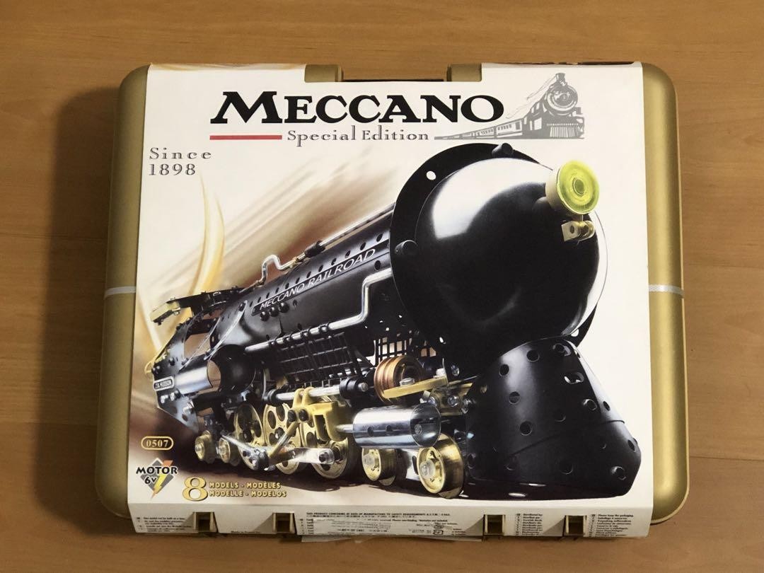 【未開封】MECCANO Special Edition 蒸気機関車キット Meccano Special Edition 1898 Locomotive Train Set No. 0507