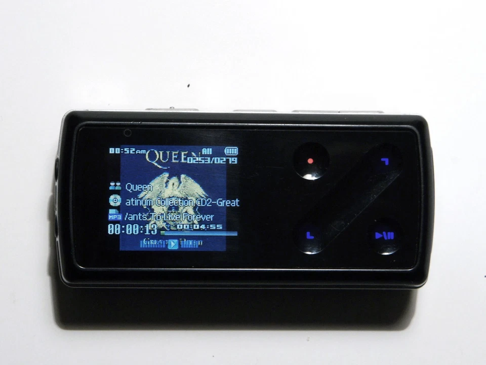 Reproductor MP3 portátil Cowon iAudio 7 de 4 GB. Parcialmente funcional. Leer descripción. Foto 2 de 4