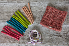Lot of 2 Heatless Curling Set Satin  Sponge  Kitsch Extra Large Spa Headband