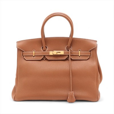 Hermès Birkin 35 Le Tournay Togo Gold Gold Metal Fittings  G:2003