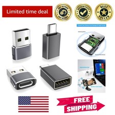 USB to USB-C Adapter Pack - Thunderbolt 4, 4P for Apple Devices