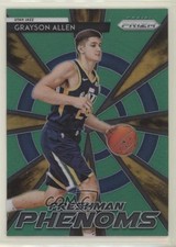 2018-19 Panini Prizm Freshman Phenoms Green Prizm Grayson Allen #5 5r6