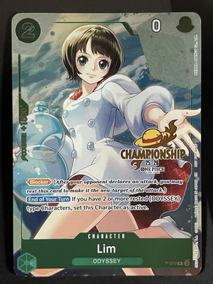 #ad Lim ChampionShip 25 26 Event Pack One Piece Promo Card P 079 $15.99