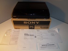Sony PS-LX250H Automatic Stereo Turntable System Record Player w/ Box READ 