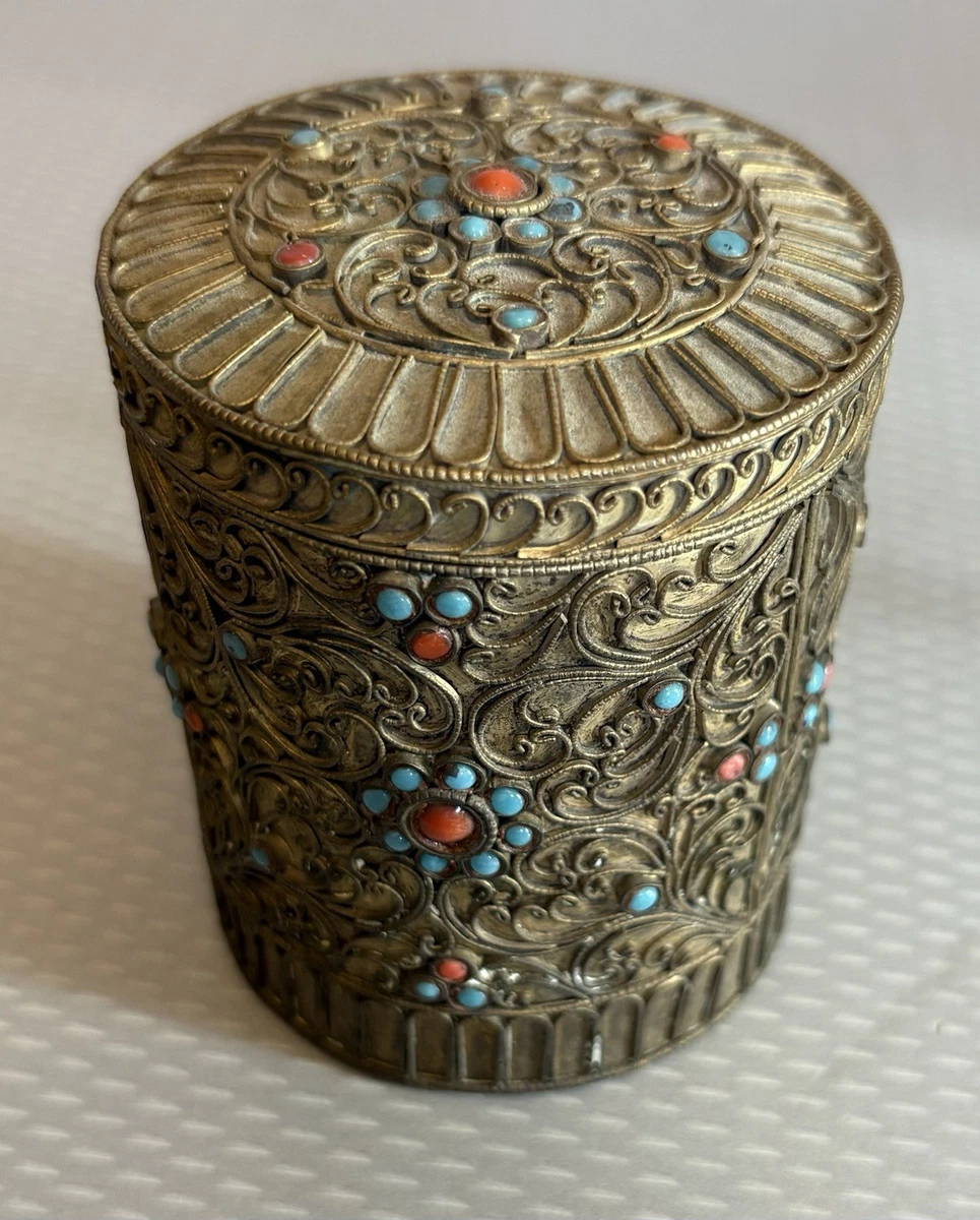 Antique Brass Chinese Boxes 1900-1940 for sale | eBay