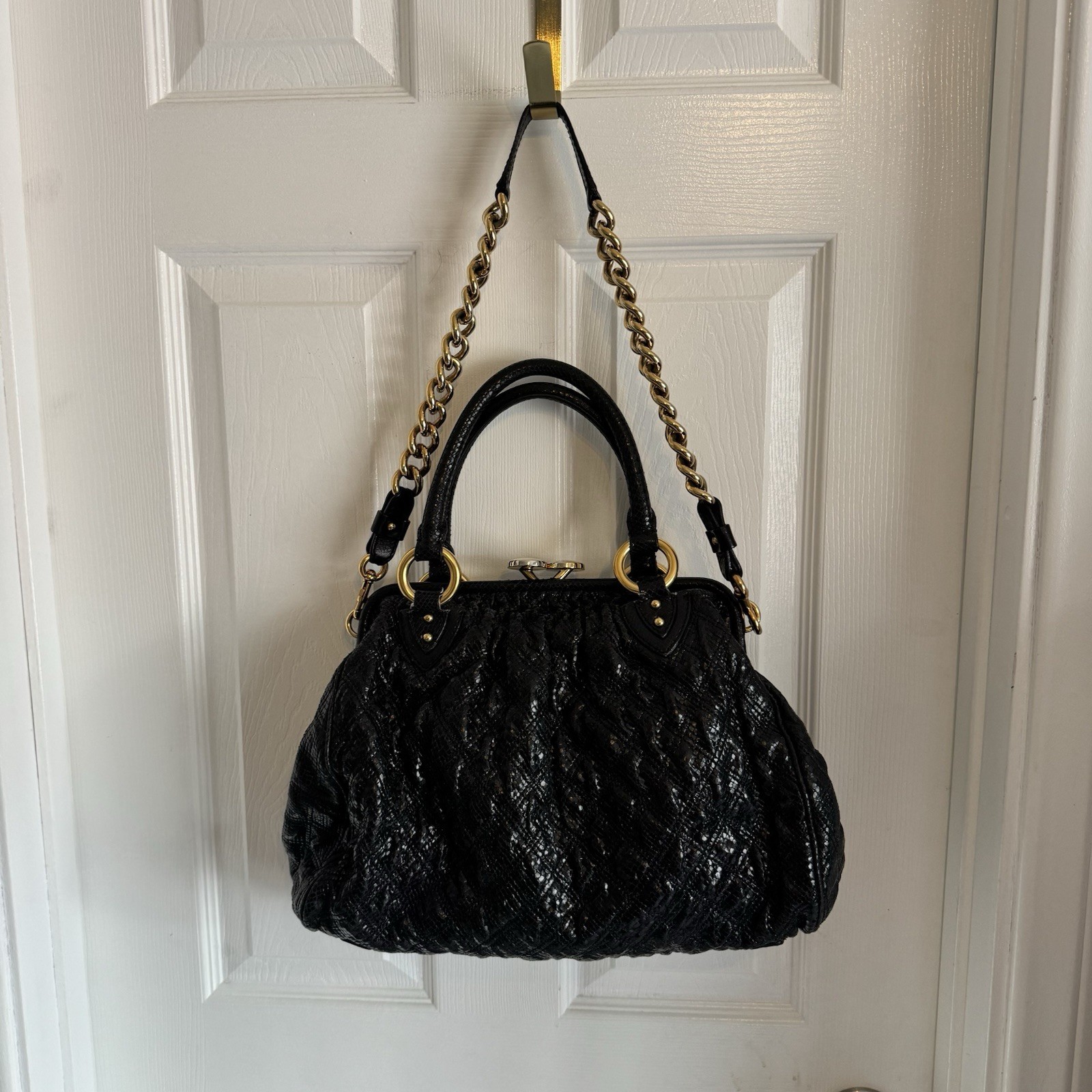 Rare Marc Jacobs SS 2010 Desir Python Embossed St… - image 9