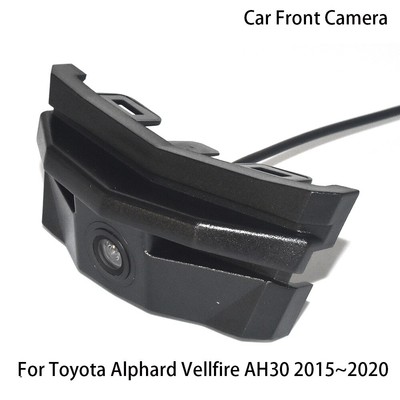 Car Front View Parking LOGO Camera for Toyota Alphard Vellfire AH30 2015~2020
