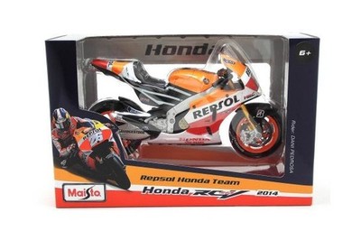 MAISTO REPSOL 2014 HONDA RC213V BIKE MOTORCYCLE 1/10 #93 MARC