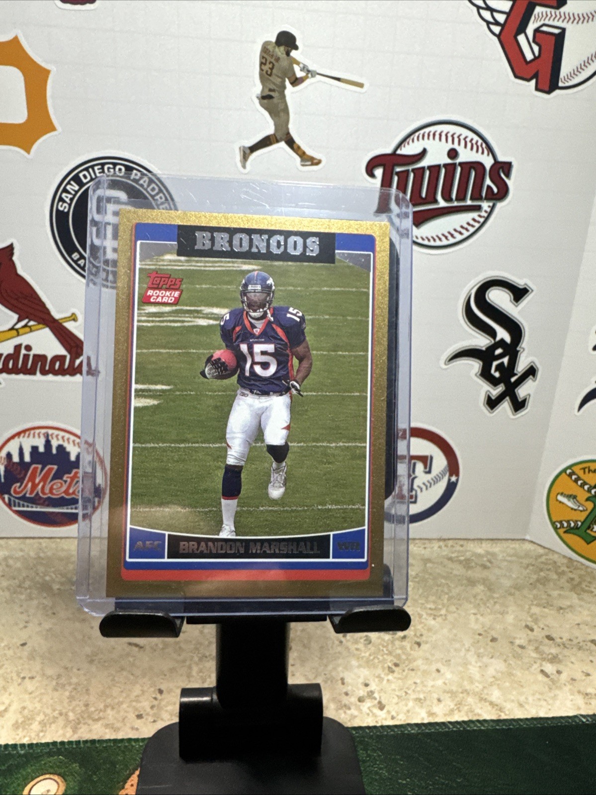Brandon Marshall Topps #385 Gold