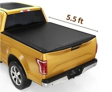 fit for 2022-2025 Toyota Tundra Truck Top5.5ft Bed Soft Roll Up Tonneau Cover