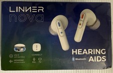 LINNER Nova Hearing Aids  Amplifier Bluetooth Rechargeable **Brand NEW**