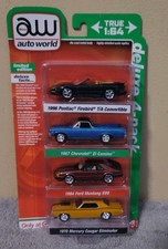 Auto World Deluxe 4-pack Sports Car, Target Exclusive 1:64,