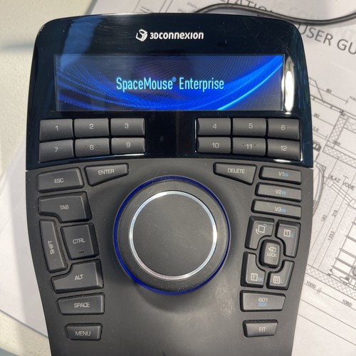 3Dconnexion 3DX-700056 Space Mouse Enterprise with case - Afbeelding 3 van 8