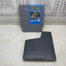 Wheel of Fortune -- Family Edition (Nintendo NES) Cart Plus Sleeve