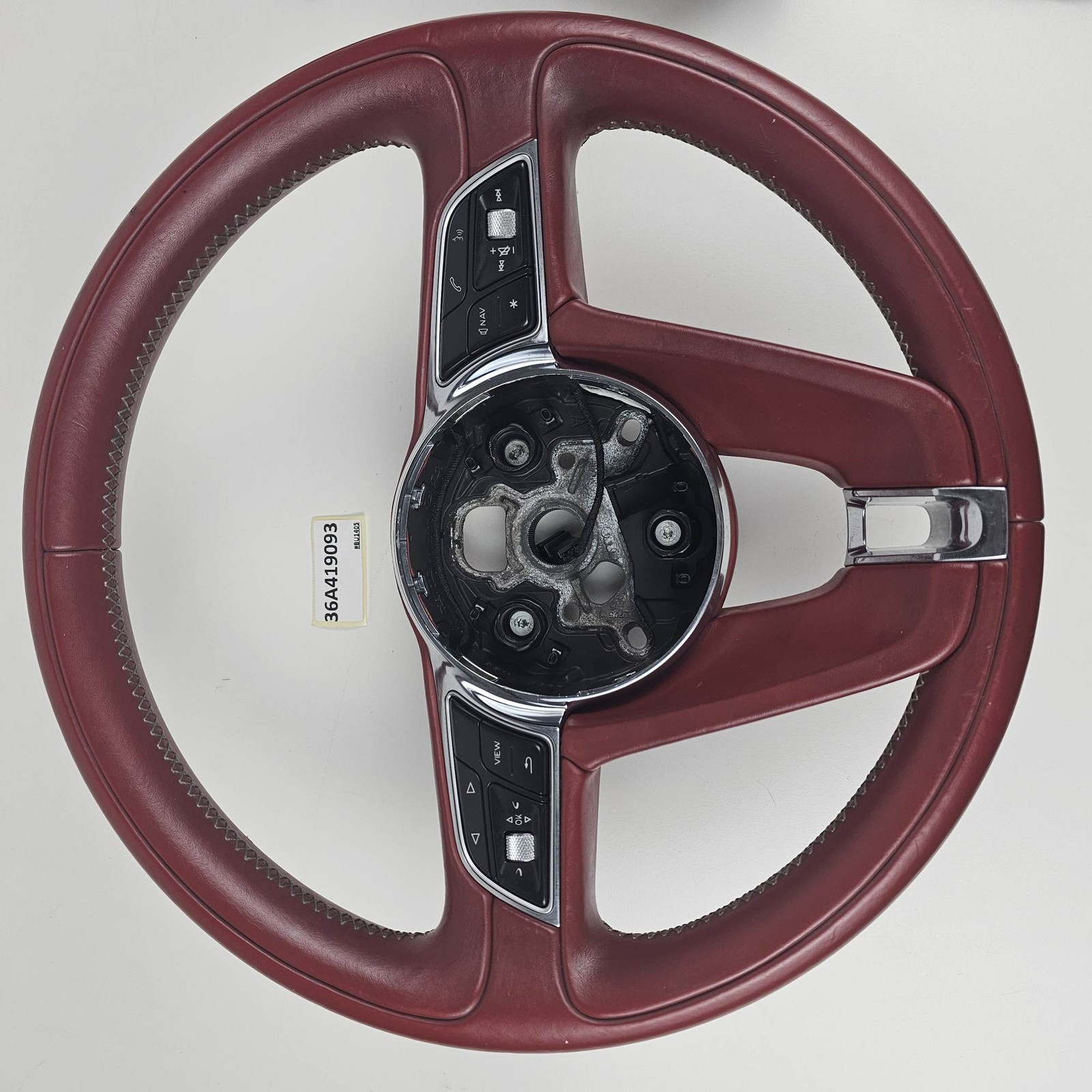 2016-2022 Bentley Bentayga Leather Steering Wheel w/Controls 36A419093