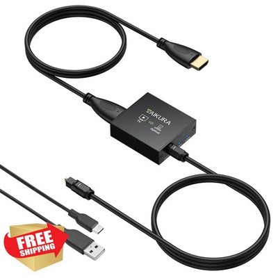 TAIKURA HDMI ARC/eARC to Optical Audio Adapter 192KHz Converter
