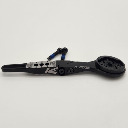 K-Edge Garmin Integrated Handlebar Mount for Bicycle Computer Black OPEN PACKAGE