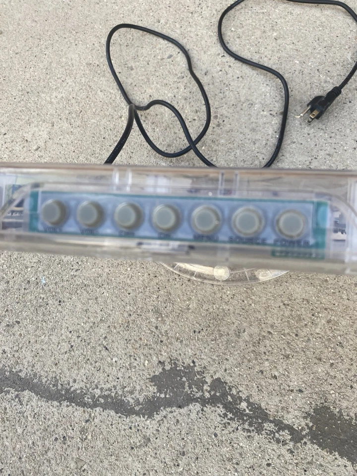 AMP'D 13" LED TV Clear Monitor SLTV  Prison Jail Tech  (no speakers) - Image 2 of 4