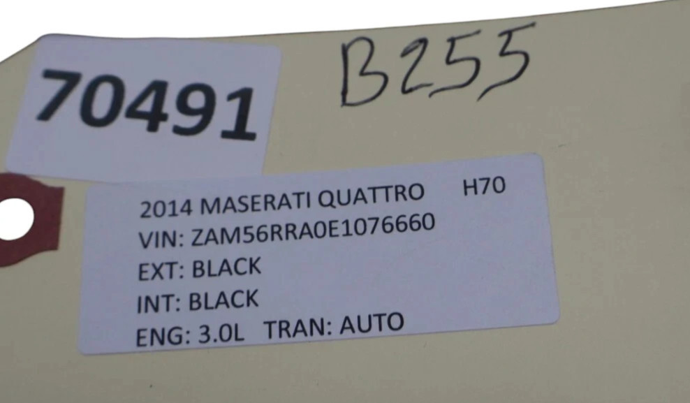 14-17 Maserati Quattroporte M156 Keyless Entry RF Hub Control Module Unit OEM