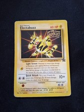 Electabuzz #2 Pokémon First Movie Kids WB Promo 1999 WOTC Black Star Vintage HP