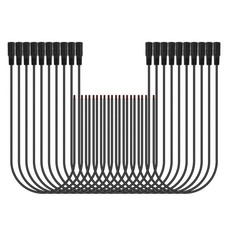 20 Pack DC Female Power Jack Adapter Pigtail Cable 5.5mmx2.1mm 20 Inch CCTV