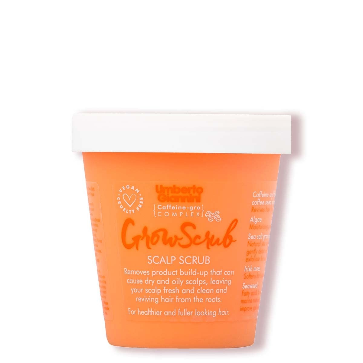 Umberto Giannini Grow Scrub, Vegan & Cruelty Free Exfoliating Coffee Scalp Scrub - Image 2