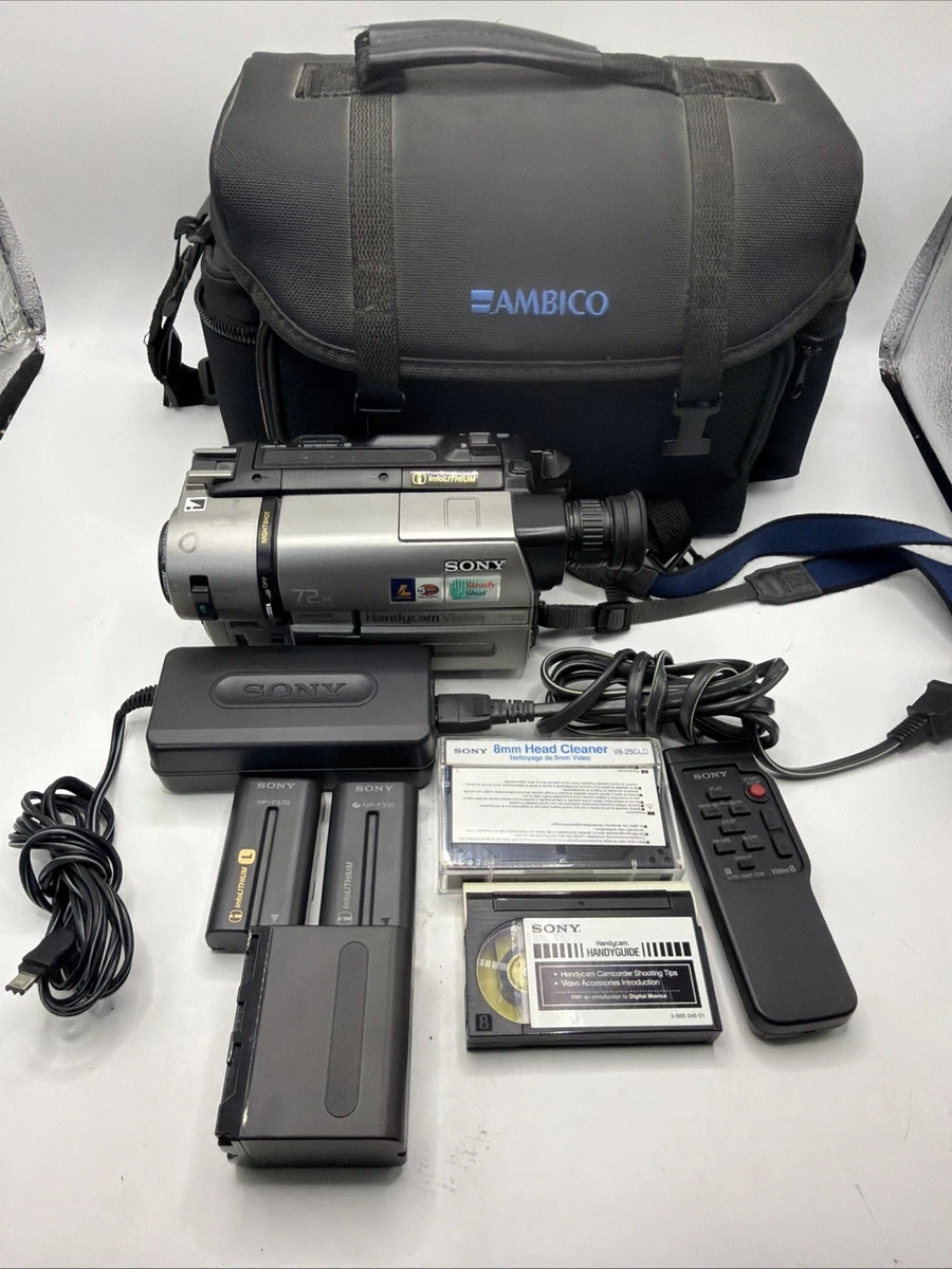 ＳＯＮＹdigihi-vision Sony Handycam Vision 72x Digital Zoom Hi8 Camcorders for sale | eBay