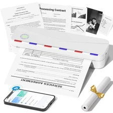 Phomemo Thermal Printer A4 Width M836 Small Printer Smartphone Compatible PC