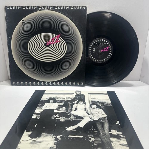 Queen - Jazz LP Vinyl 1978 Elektra Records 6E-166  1ST Press VG+ / VG