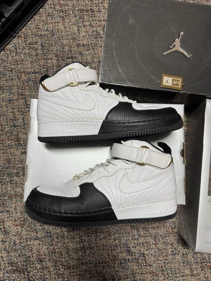 Nike Air Jordan Fusion Force AJF12 2007 taxi retro | 317742-101 | talla 9,5 para hombre Foto 3 de 4