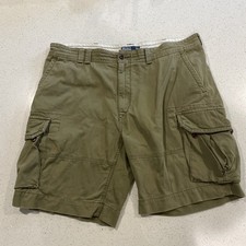 Vintage Polo Ralph Lauren Paratrooper Cargo Shorts Mens 42 Twill Military Y2K