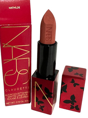 Nars Lipstick Audacious MATHILDE 0.14 oz /4.2 g Claudette Collection nib