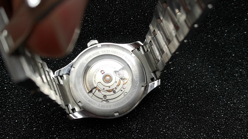 Victorinox Alliance Mechanical ETA 2824-2 automatic watch swiss made 40mm steel - Video 1 von 1