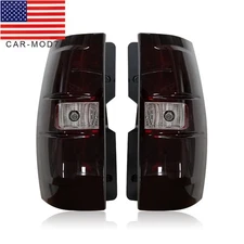 Smoke For 2007-2014 Chevy Suburban Tahoe Tail Lights Left+Right Side Brake Lamp
