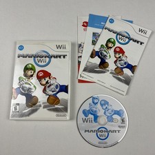 Mario Kart Wii (Nintendo Wii 2008) CIB Complete w/ Manual Tested Race Video Game