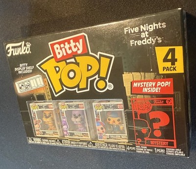 Five Nights at Freddy s Funko Bitty Pop! 1 von 4 verschiedenen Packungen 4 Figuren insgesamt.