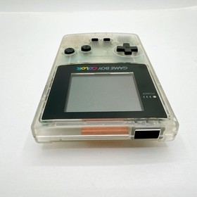 Nintendo Gameboy Color Console Clear Game boy Handheld System Japan Tested