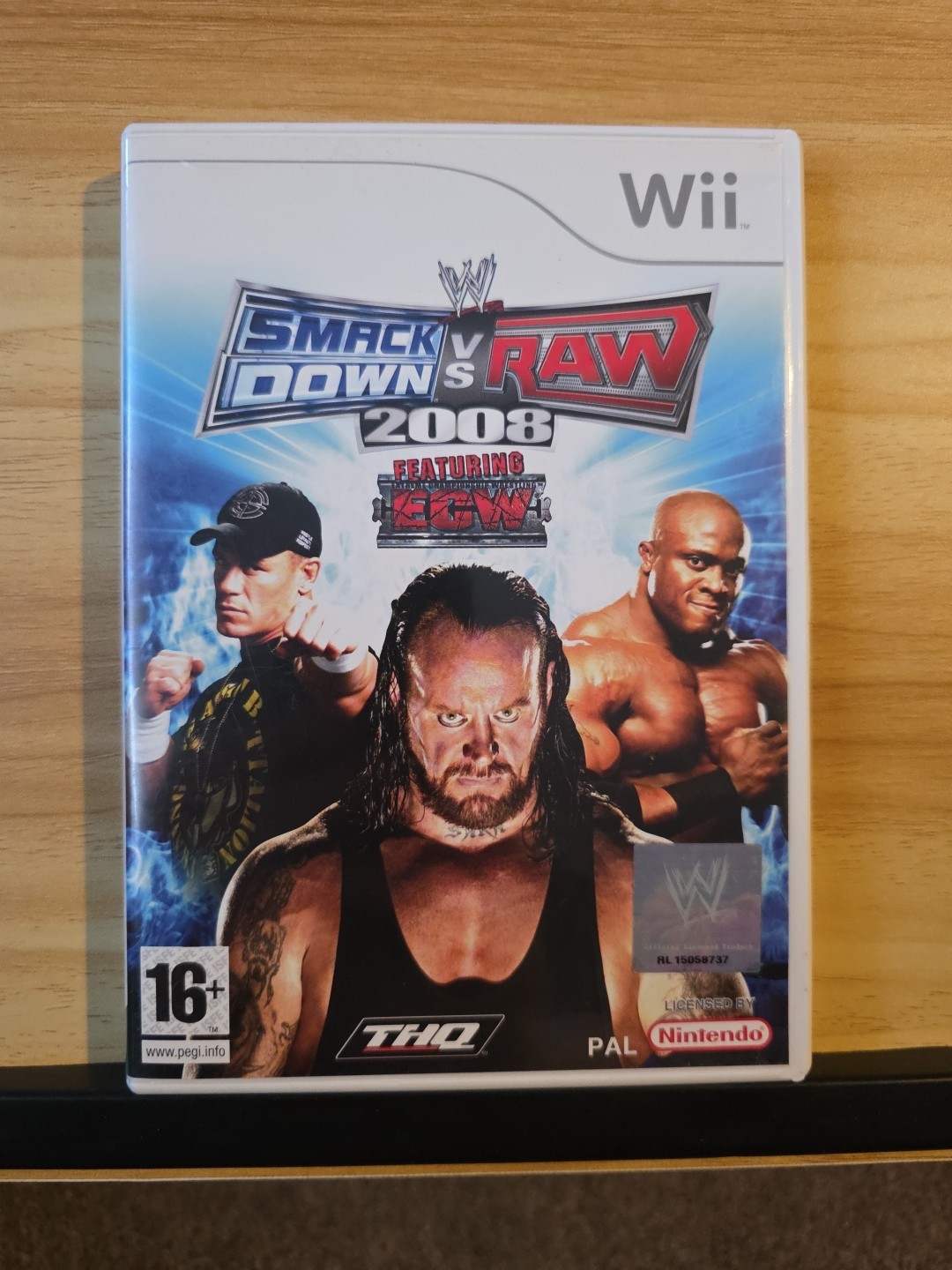WWE: SmackDown VS Raw 2008 Nintendo Wii PAL Complete Free Uk Postage